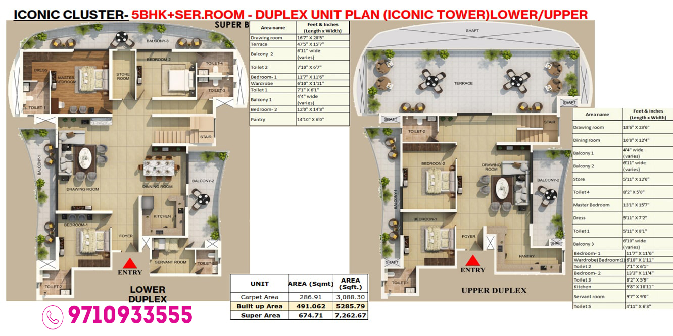 Gaur Aspire Leisure Park floor plan